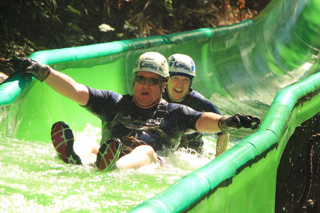 empty nester dating - water slide