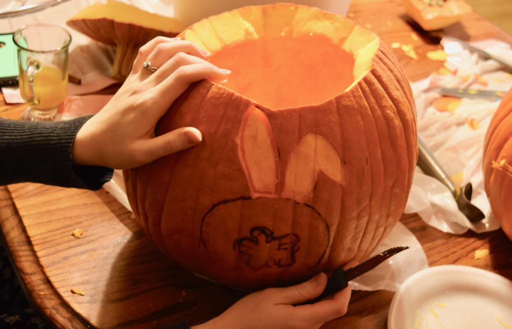 pumpkin carving party 