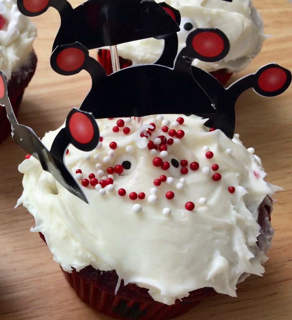 ladybug cupcake