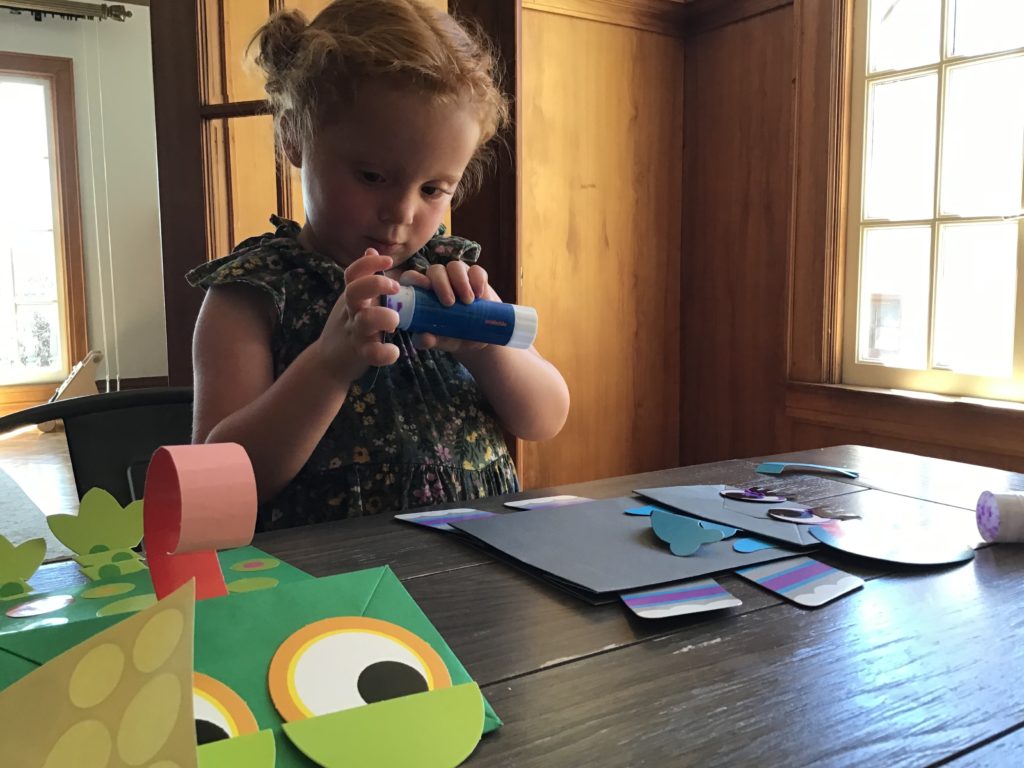 toddler crafts paper bag puppets Alex Little Hands