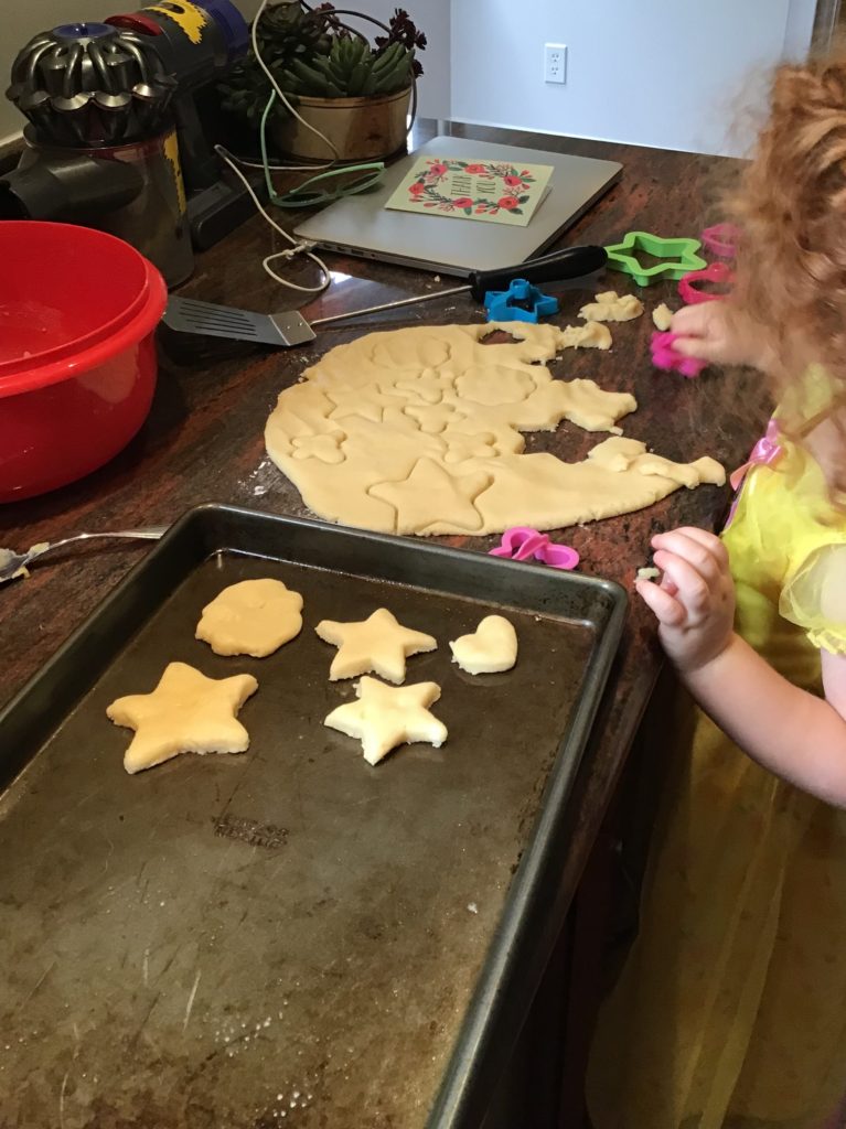 sugar cookie baking