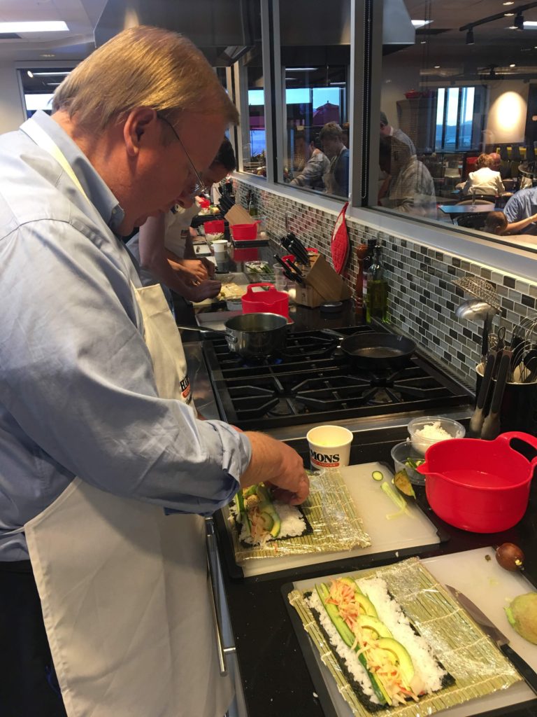 sushi-making class