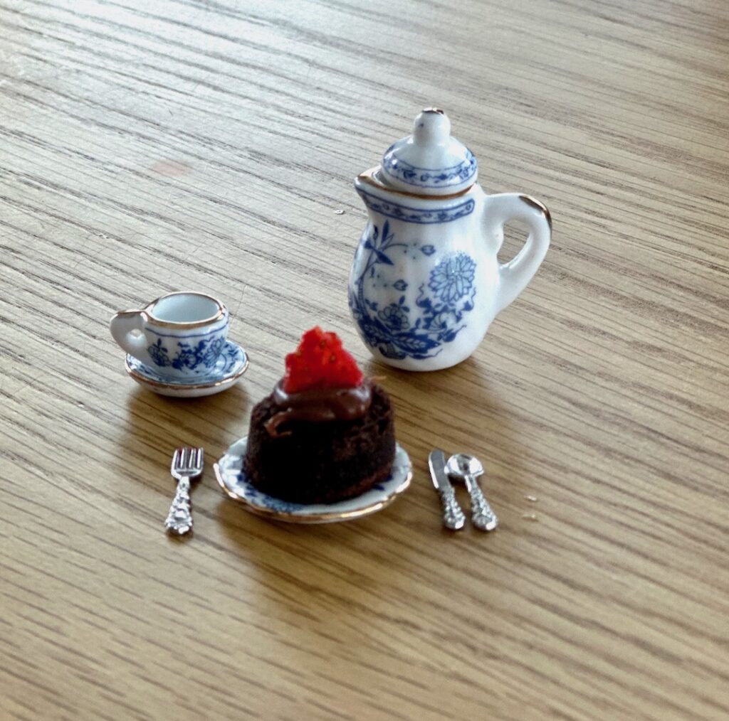 Miniature tea set