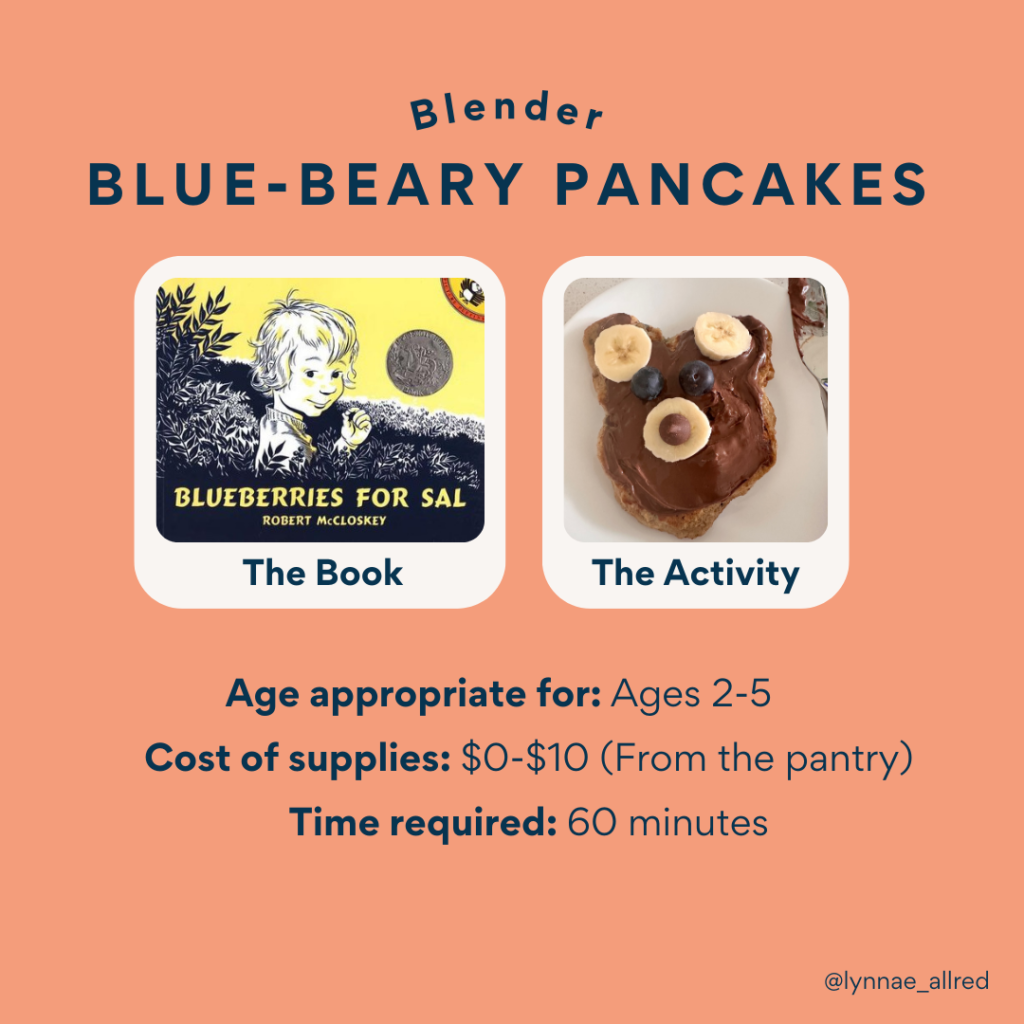 Bluebeary pancakes playdate details