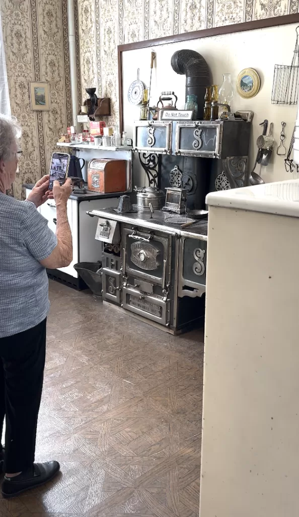 kitchen display in Helper Museum