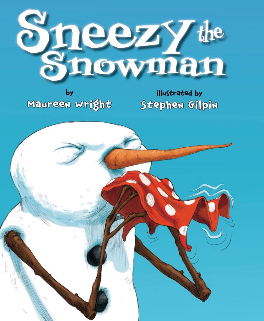 sneezy the snowman book
