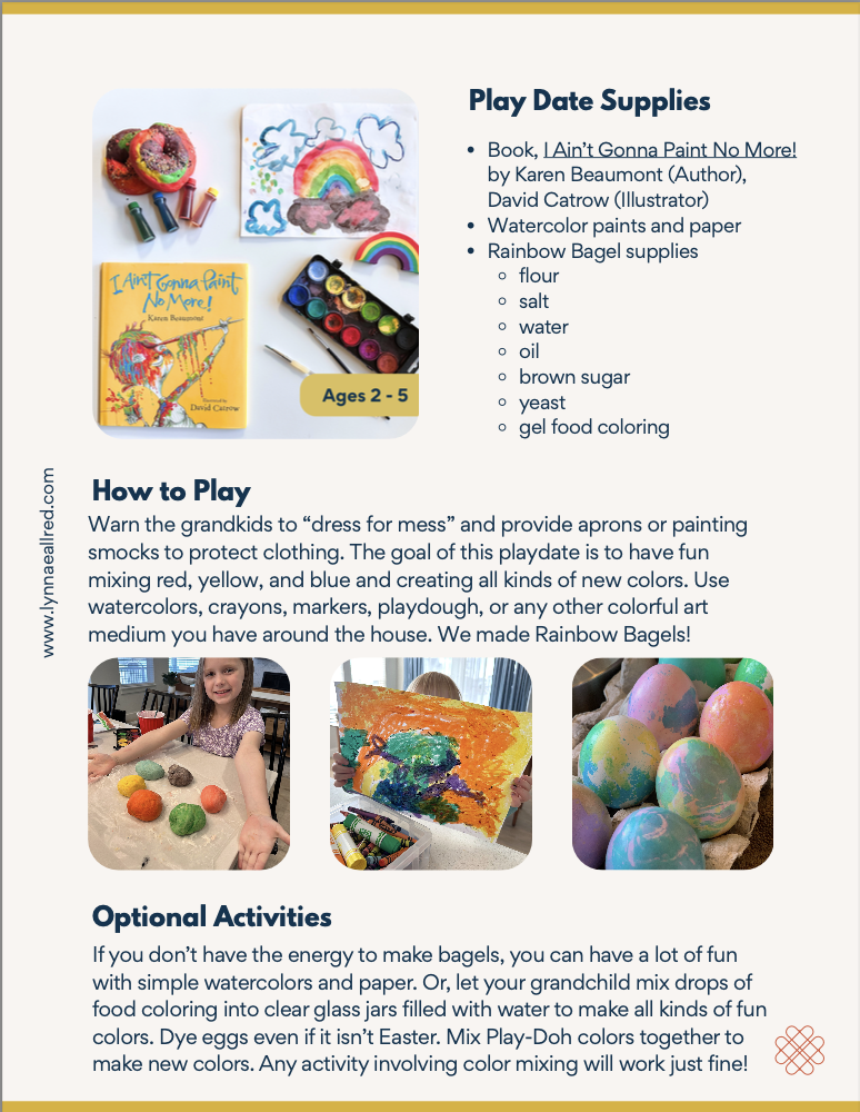 color mixing idea sheet 2